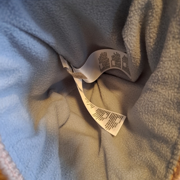 Timberland Fuzzy Pink Neutral Boho Winter Warm Beanie Hat w/ Big PomPom - Picture 3 of 6